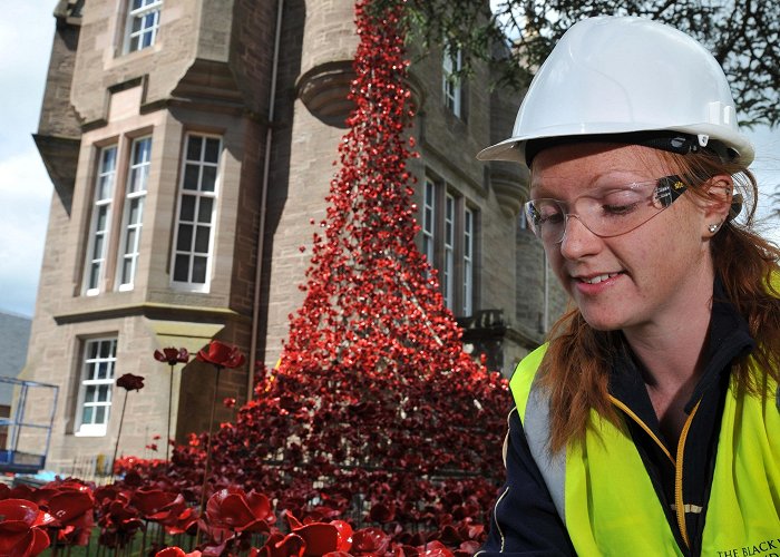 Black Watch Museum Creating Creating the Weeping Window at Balhousie Castle ... photo
