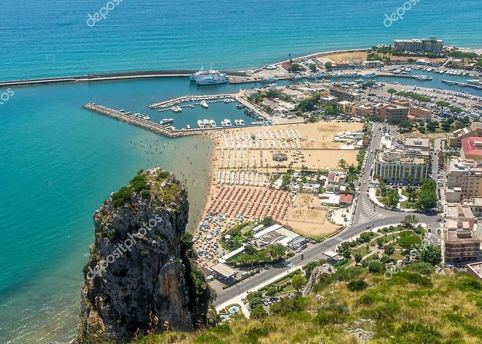 Temple of Jupiter Anxur Panoramic View Jupiter Anxur Temple Terracina Province Latina ... photo