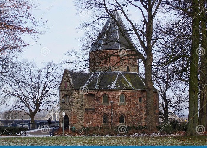 Valkhof Park Saint Nicolas Church 8th Century in Valkhof Park Stock Image ... photo