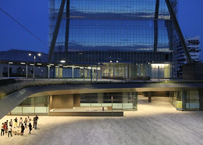 Tre Torri Metro Stop One Works Piazza Tre Torri in CityLife Milano | Floornature photo