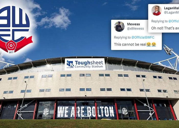 Horwich Golf Club Bolton fans are OUTRAGED by 'awful' new Toughsheet naming rights ... photo