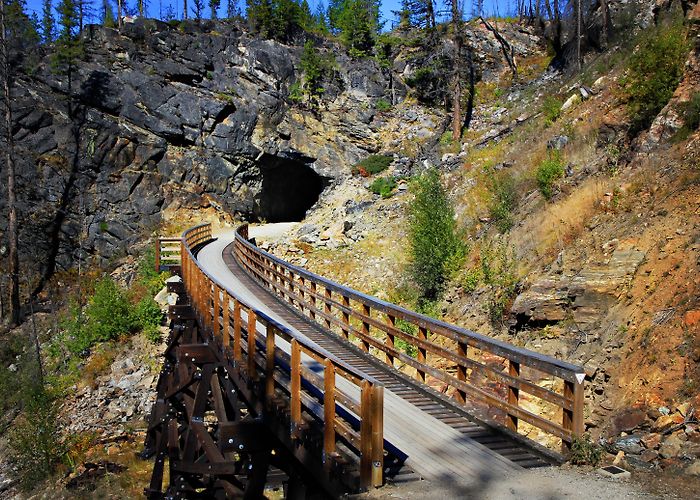 Myra Canyon Kettle Valley Railway Trestles Myra Canyon Trestles - Kettle Valley Railway photo