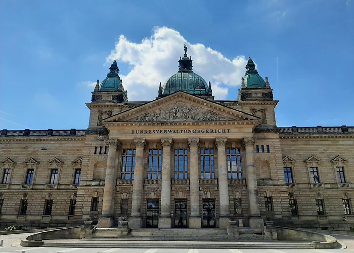 Federal Administrative Court of Germany The German Federal Administrative Court in Leipzig (Saxony) : r ... photo