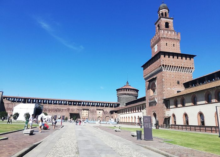 Sforzesco Castle Castello Sforzesco main courtyard » Milan audio guide app » VoiceMap photo