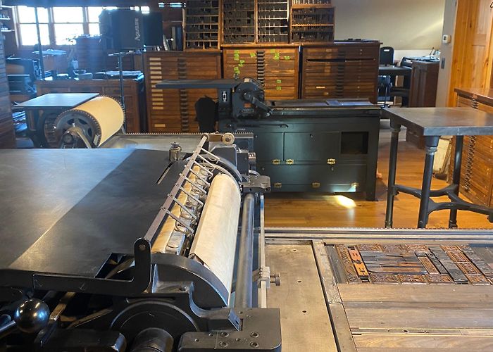 Printing museum Solomon Letterpress photo