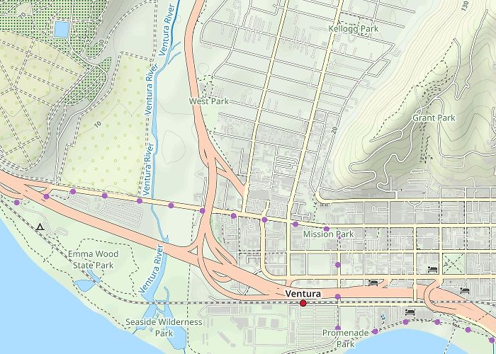 Promenade Park Ojai-Ventura Bike Path, Ventura, California photo