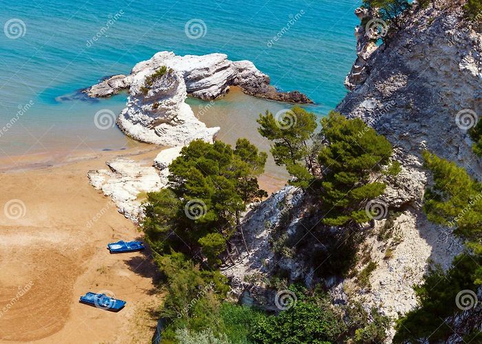 Portonuovo beach Summer Lido Di Portonuovo Beach, Italy Stock Image - Image of ... photo