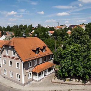 Gasthof Zur Bruecke Hotel Kaufering Exterior photo