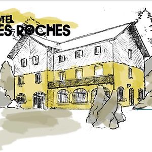 Hotel Restaurant Des Roches Saales Exterior photo