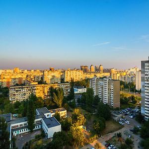 Kvartirkoff na Bogatirskaya 6a, 17 floor Apartment Kiev Exterior photo