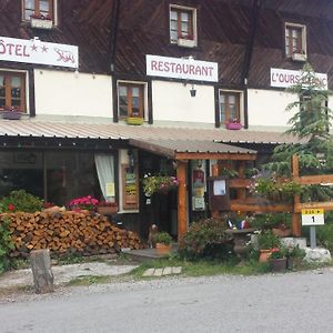 L'Ours Blanc Hotel Allos Exterior photo