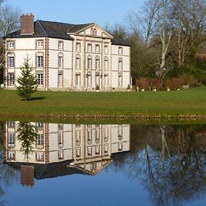 Chambre E Andre Le Domaine Des Jardins De Bracquetuit Bed & Breakfast Exterior photo