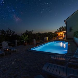 Luxury Villa Paloma Blanca With Heated Pool Lovrec Exterior photo