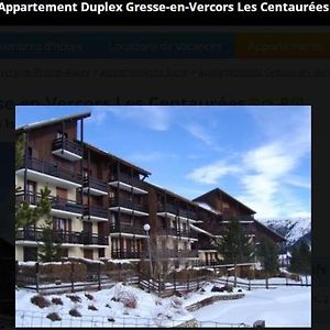 Appartement Duplex 4 Pers A Gresse en Vercors Exterior photo