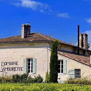 Domaine L'Amourette Bed & Breakfast Tizac-de-Curton Exterior photo