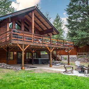 Log Cabin Lookout Villa Bigfork Exterior photo