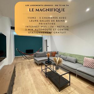 Le Magnifique Spacieux - 6 Personnes - 3 Chambres Avec Sdb Privatives - Ideal Entreprise Lens Exterior photo