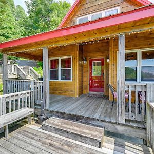 Warm And Cozy Cabin With Deck On Top Of The Blue Ridge Villa Fancy Gap Exterior photo