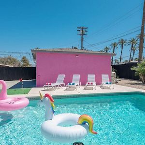 The Pink Cactus - Desert Retreat - Luxe Pool, Golf & Game Room Indio Exterior photo
