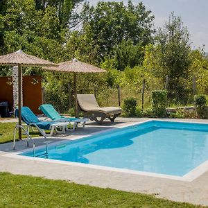 Alexander Aqua Oasis - Poolside Garden Getaway Villa Evkarpia Exterior photo