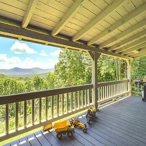 Ashe County Log Cabin Mountain-View Deck, Sauna Creston Exterior photo