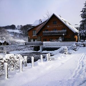 Au Cheval Blanc - Chalet De Montagne - 20 Personnes Aparthotel Waimes Exterior photo