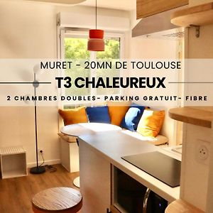 T3 Chaleureux A Muret Apartment Exterior photo