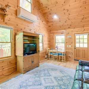 Quaint Blue Ridge Cabin Rental With On-Site Stream! Sparta Exterior photo