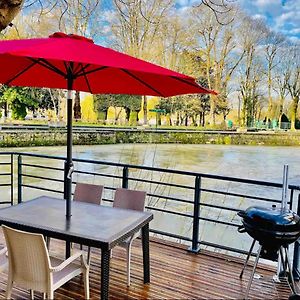 Le Quai 2, Ancien Moulin Au Bord De La Charente - Charme Et Serenite A Jarnac Guest House Exterior photo