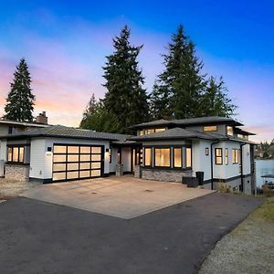 4Br 4Ba Modern Lakefront Lodge Burien Exterior photo