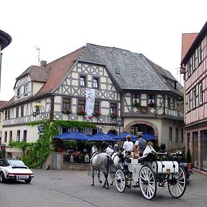 Hotel Gasthof Krone Lohr am Main Exterior photo