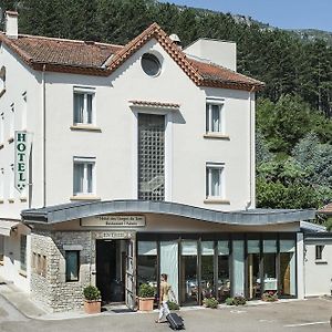 Logis Hotel Restaurant Des Gorges Du Tarn Florac Exterior photo