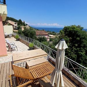 Belvedere ,Pyrgi,Corfu ,Stunning Ipsos Bay View Villa Agios Markos Exterior photo