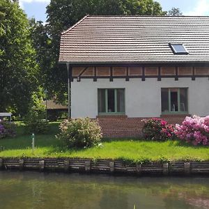 "Spreehof" Apartmenthaus In Lehde Lubbenau Exterior photo