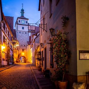 Gaestehaus Am Weissen Turm Hotel Rothenburg ob der Tauber Exterior photo